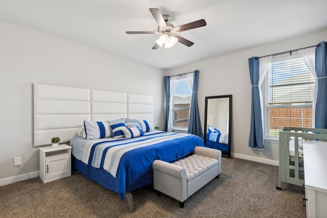 living room with ceiling fan and light wood-type flooring