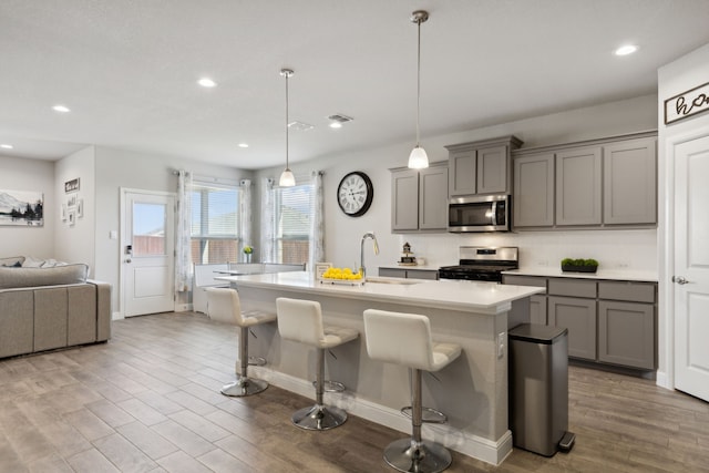 full bathroom featuring vanity, toilet, and shower / bathtub combination with curtain