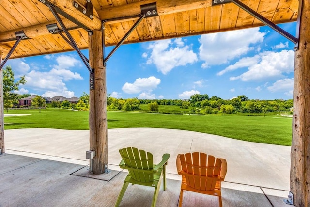 view of patio