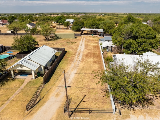 aerial view