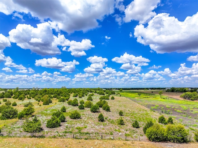 exterior space featuring a rural view