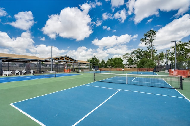 view of sport court with basketball court