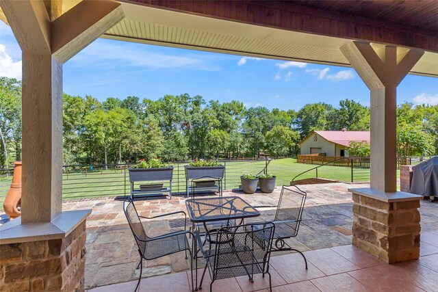 view of patio