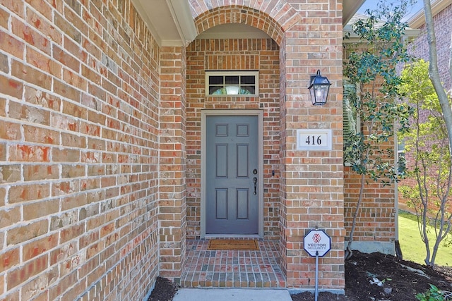 view of property entrance