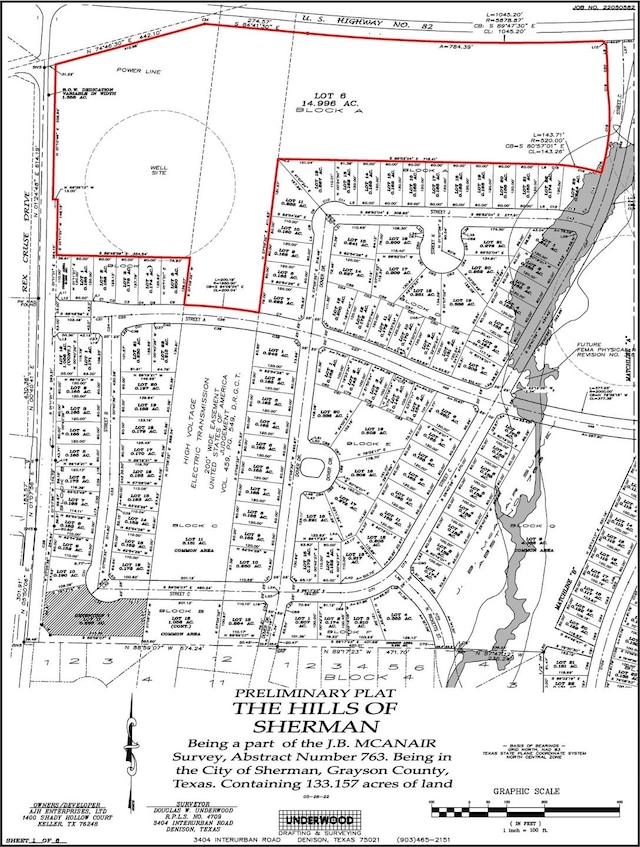 3319 N Rex Cruse Dr, Sherman TX, 75092 land for sale