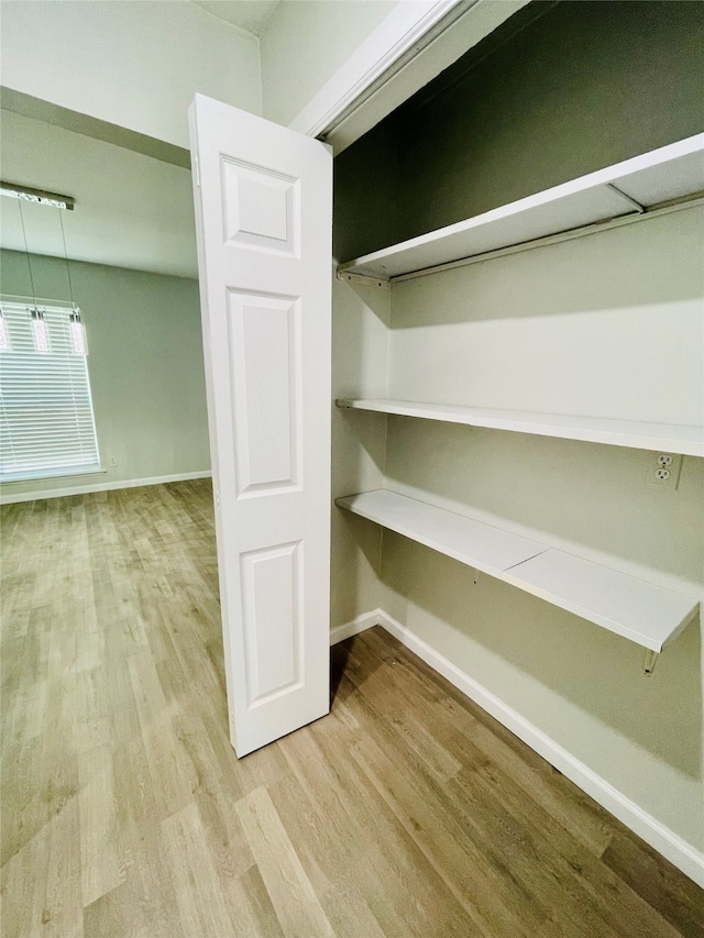 view of closet