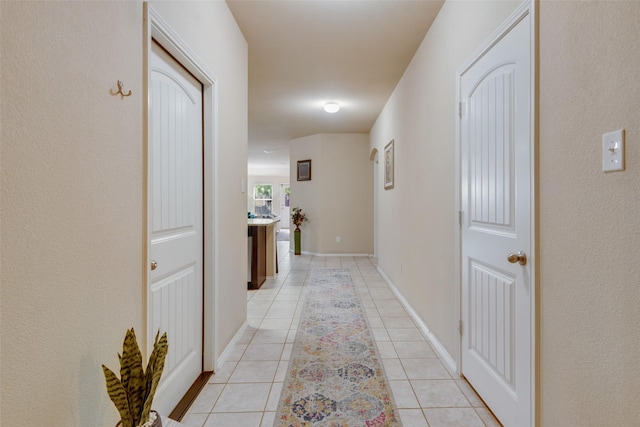 2512 Saldana Dr, Fate, TX 75189 - hall with light tile patterned floors