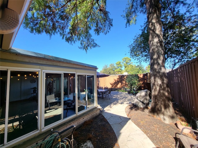 view of patio