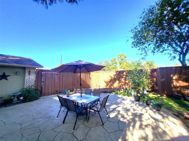 view of patio / terrace