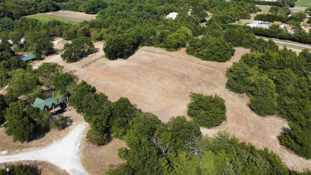 aerial view featuring a rural view