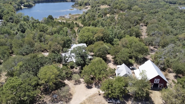 11220 Fm 429, Quinlan, TX 75474 - drone / aerial view of a large body of water and a heavily wooded area