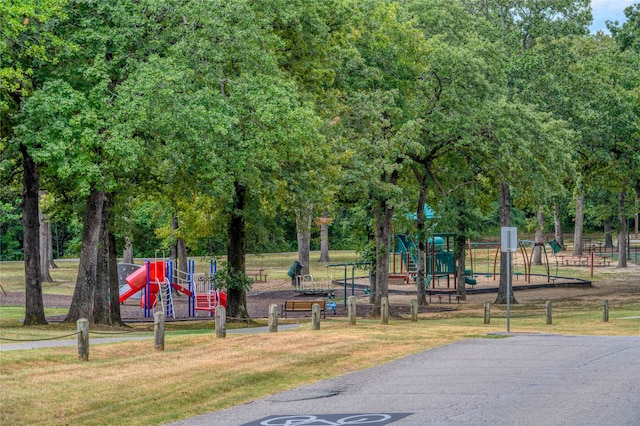 view of playground