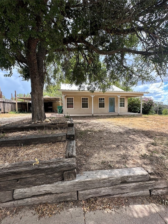 view of ranch-style house