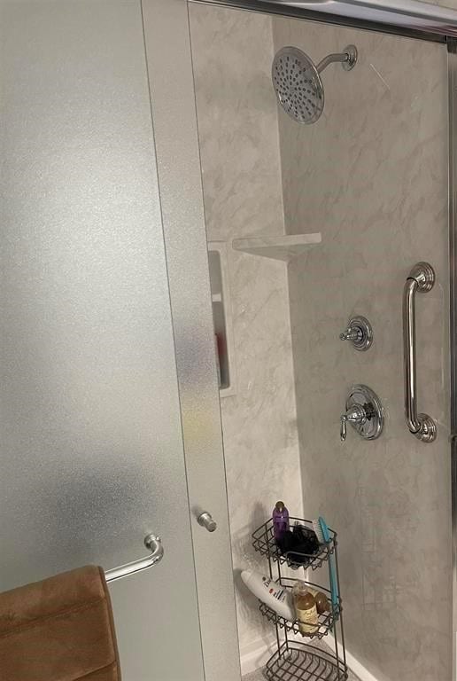 details with walk in shower