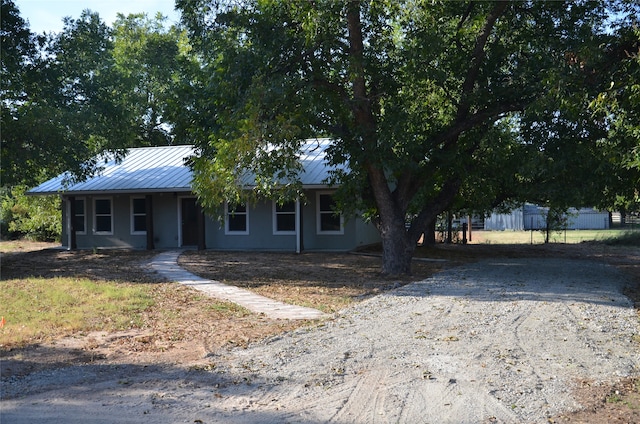 view of ranch-style house