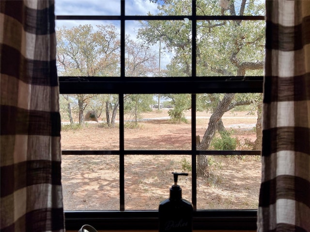 view of room details
