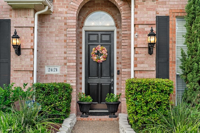 view of entrance to property