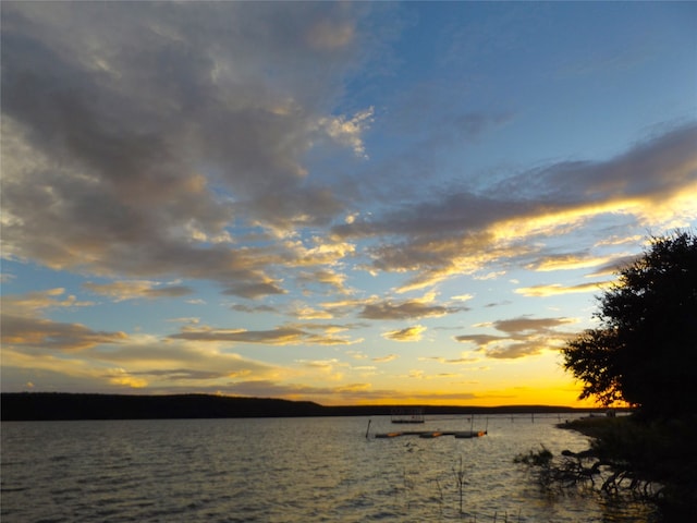 property view of water