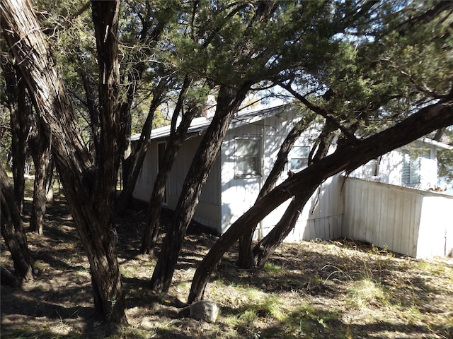 view of side of property