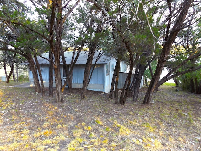 view of side of property