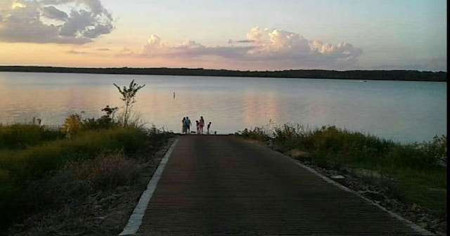 view of water feature