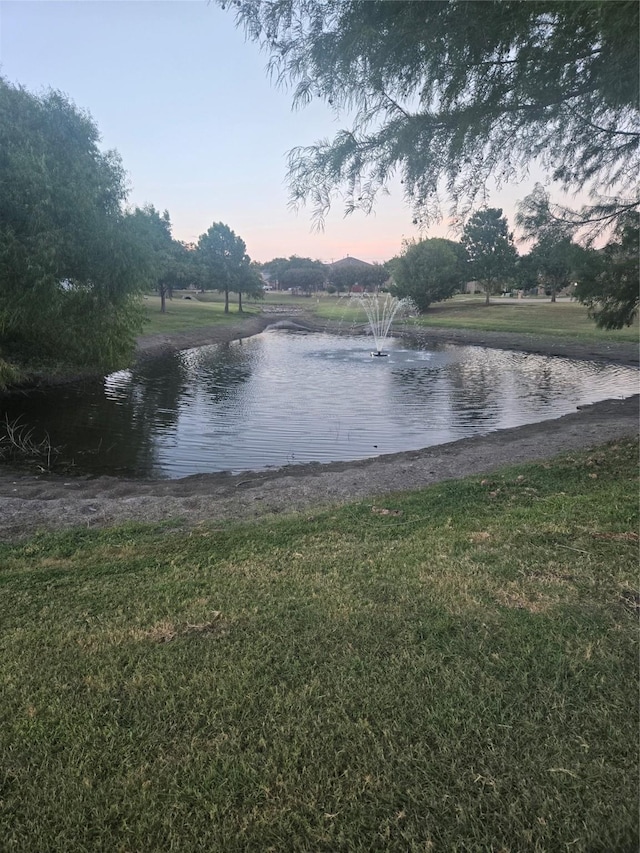 property view of water