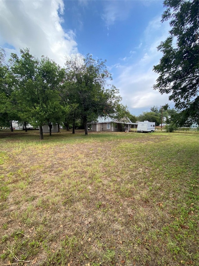 view of yard