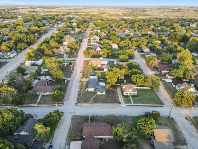 drone / aerial view