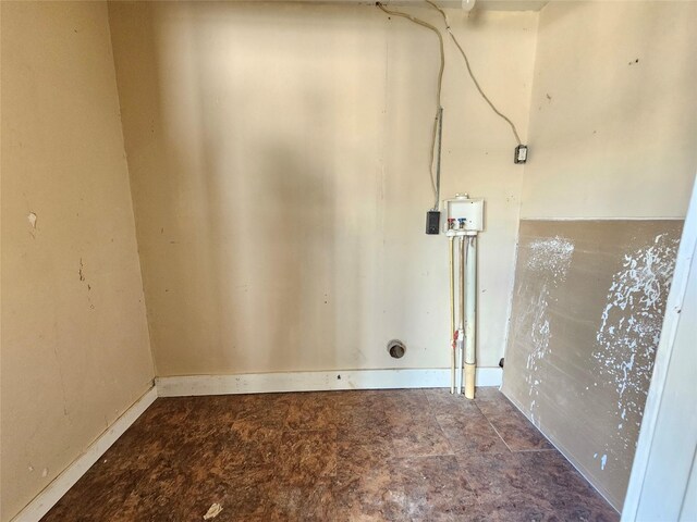 laundry room with hookup for a washing machine