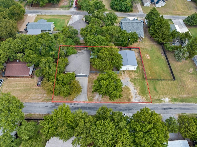 91 Pecan Dr, Pottsboro, TX 75076 - view of property location featuring property parcel outlined