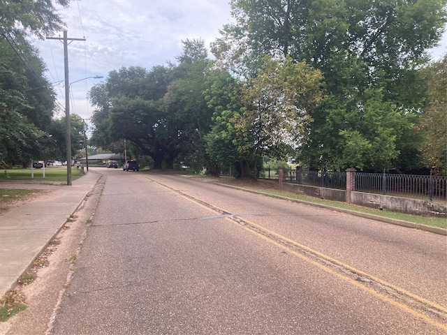 view of road