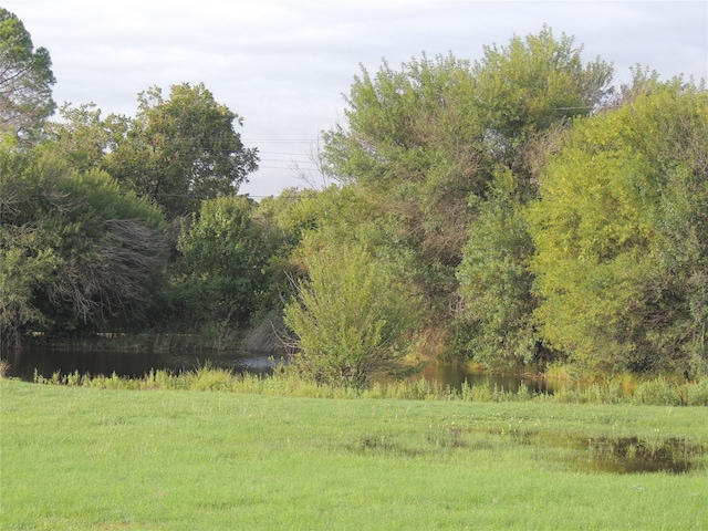 view of nature featuring a water view