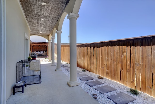 view of patio / terrace