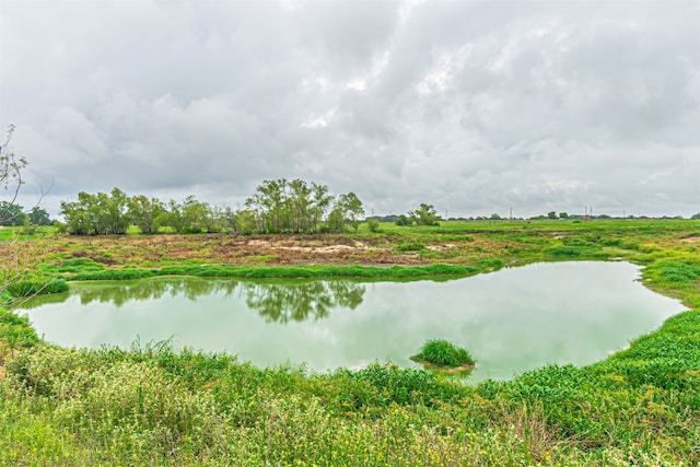 view of water feature