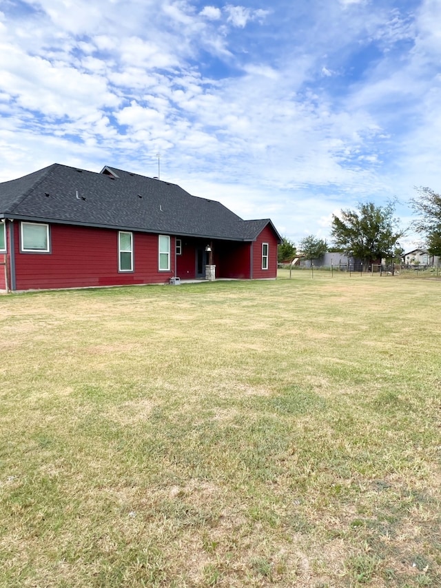 view of yard