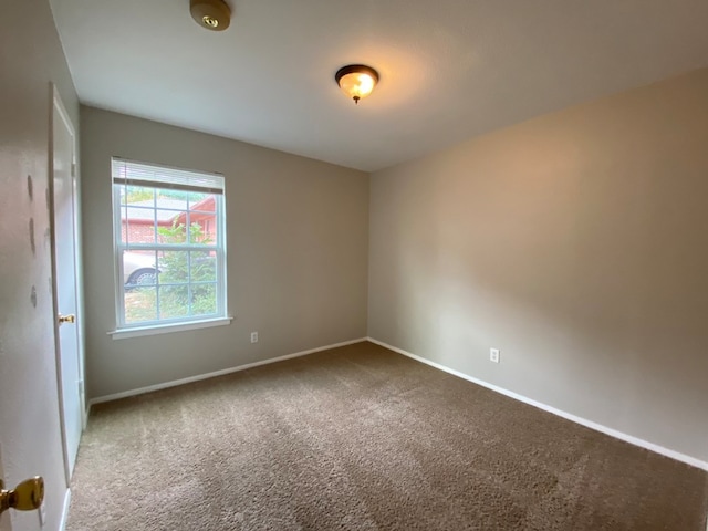 unfurnished room featuring carpet floors