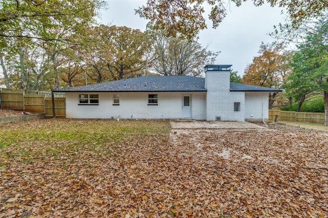 view of rear view of house