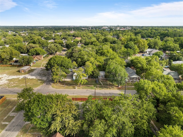 aerial view