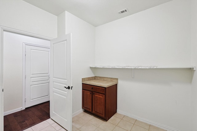 interior space featuring hardwood / wood-style floors