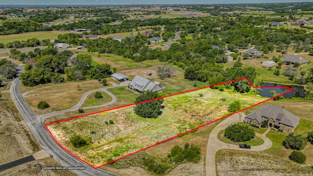 393 Canyon Creek Cir, Weatherford TX, 76087 land for sale