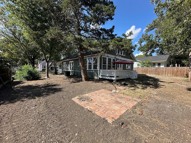 exterior space featuring a patio area