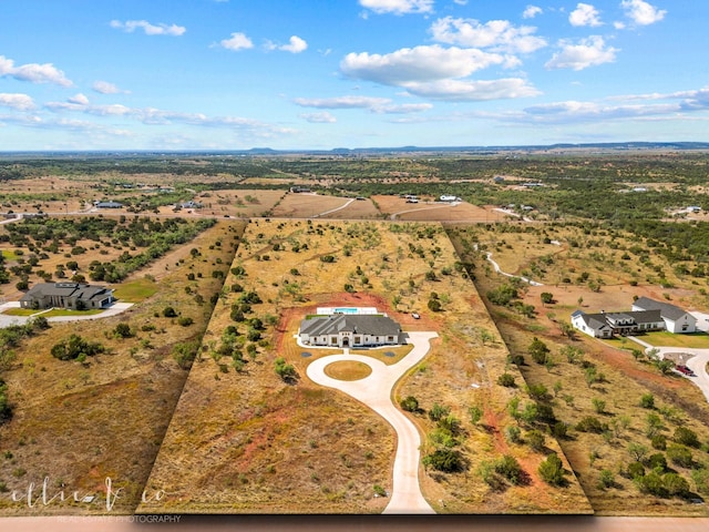 173 Western Trl, Buffalo Gap, TX 79508 - overview of rural landscape