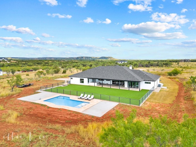 173 Western Trl, Buffalo Gap, TX 79508 - view of pool with a patio
