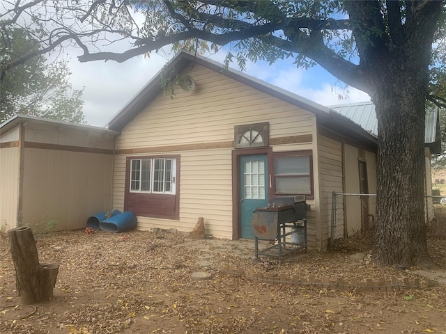 view of rear view of house