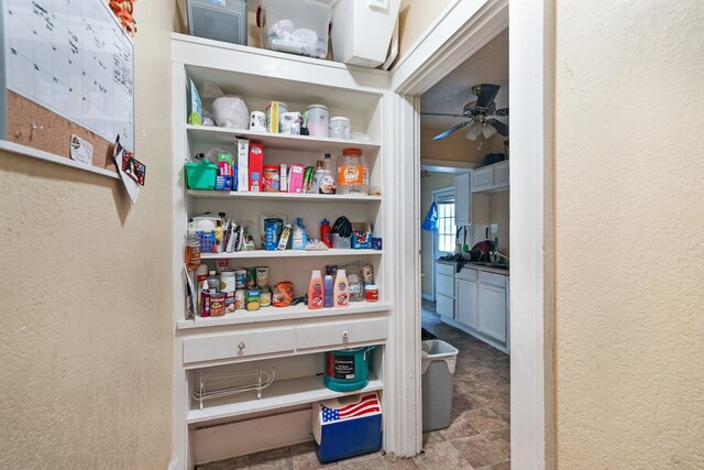 view of pantry