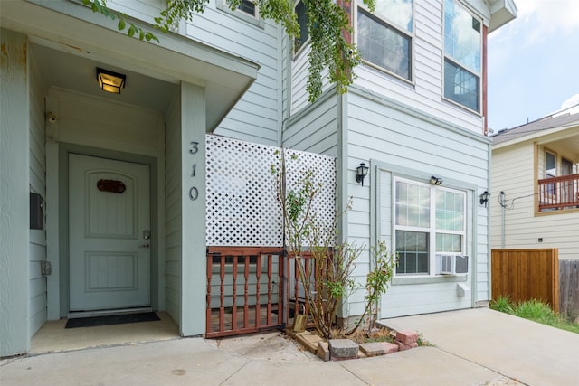 view of entrance to property