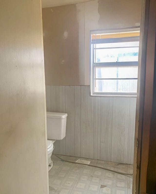 bathroom with toilet