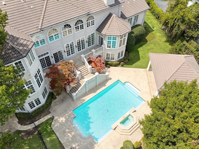 exterior space with a patio area