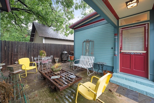 view of patio / terrace