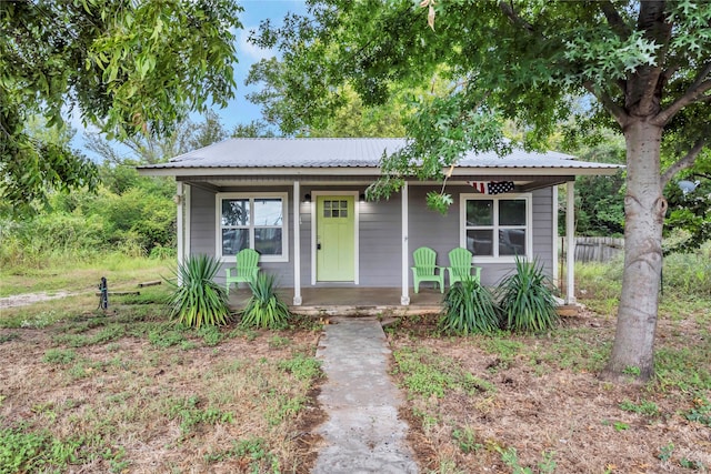 bungalow-style home featuring covered porch